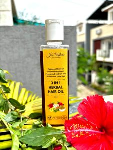 3 in 1 Herbal Hair Oil