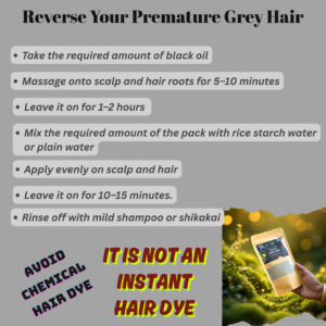 Grey hair kit