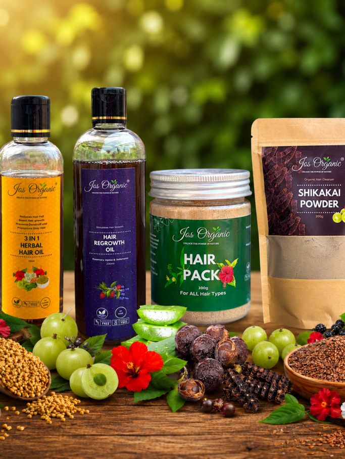 Bald and Regrowth hair kit