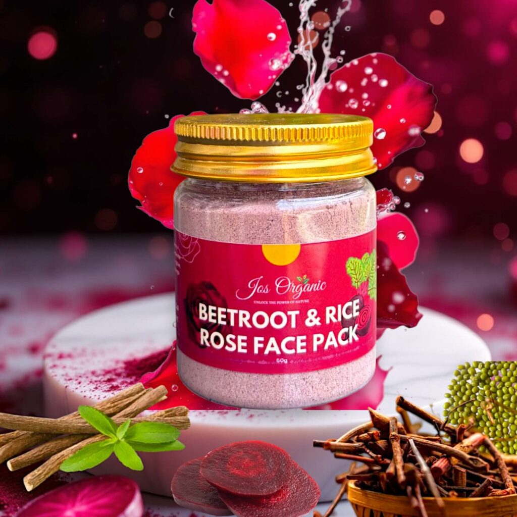 Beetroot & Rice Rose Face Pack
