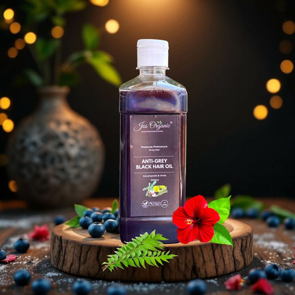 Anti-Grey Black Hair Oil