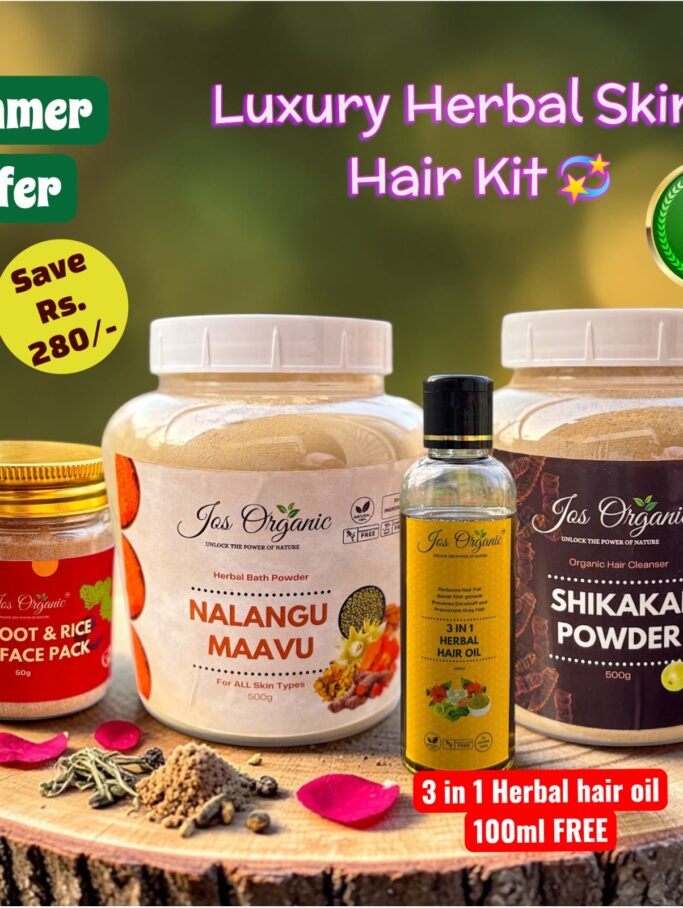 Combo 2 -Luxury Herbal Skin and Hair care Kit