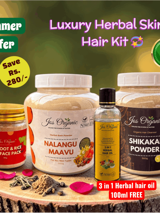 Combo 2 -Luxury Herbal Skin and Hair care Kit
