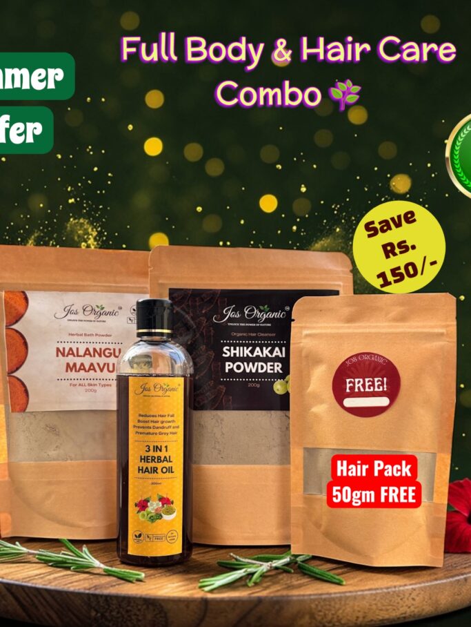 Combo 8 - Full body glow & Hair care combo