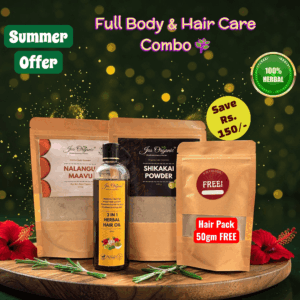 Combo 8 - Full body glow & Hair care combo